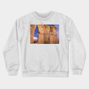 Arch In Monument Rocks National Landmark Kansas Ii Crewneck Sweatshirt